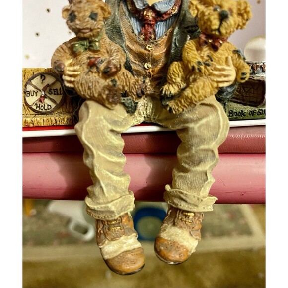 Boyds Bears  & Friends Wee Folkstone Series Henry K Wall Street Shelf Sitter - Picture 3 of 10